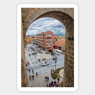 The Walls of Avila Sticker